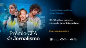 Leia mais sobre o artigo Valendo R$ 60 mil: Prêmio CFA de Jornalismo abre inscrições para edição 2026